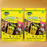 Piège collant double face pour mouches et moustiques domestiques, piège à appât jaune pour serre, utilisation intérieure et extérieure, 0%-5% d'ingrédient actif