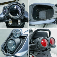 Moto électrique pour adultes 72V 12 pouces 1500W moteur vitesse maximale ≤ 75 Km/h puissance moto électrique cyclomoteur électrique