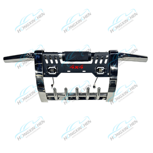 กันชนหน้าบาร์วัวสำหรับ<span class=keywords><strong>รถ</strong></span><span class=keywords><strong>กระบะ</strong></span>4x4 SS เข้ากันได้กับรถปิคอัพ NAVARA DMAX Triton L200 NP300 Pajero อื่นๆ FJ Cruiser COLORADO - Product Image 6