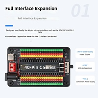 Papan Ekspansi STM32F103C8T6 dengan Driver Motor TB6612 + Breakout Bluetooth UART/IIC untuk Pengembangan Mobil Pintar
