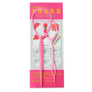 อุปกรณ์ทำผมหางม้า 2 ชิ้น ยอดนิยม แบบพลาสติก สีดำ สำหรับทำผมหางม้า ท็อปซี่ ท็อปซี่เทล คลิปทำผม ถักเปีย แฟชั่น - Product Image 6