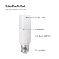 Ampoule LED SKD à économie d'énergie, lumière blanche, douille E27, en aluminium, ultra brillante, 5W, 9W, 13W, 15W