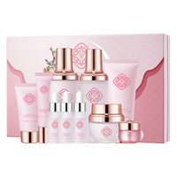 SOHEM BEAUTY ODM OEM Herbes naturelles GANODERMA ATRUM RÉPARATRICE RÉJUVENANTE Hydratation intense de la peau Ensemble de soins de la peau 10 pièces