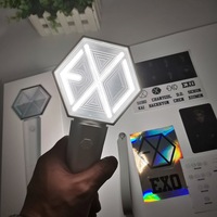 Bâton lumineux de contrôle central personnalisé pour concert Kpop EXO, Aili Stick 3ème génération, bâton lumineux LED RGB 15 couleurs, piles AA