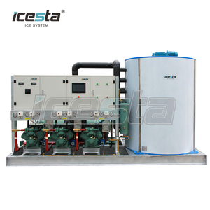 Thâm Quyến Công Nghiệp Flaker Ice Maker Flake Máy Nước Đá 10T - Product Image 4