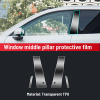 Film protecteur TPU anti-rayures pour console centrale, tableau de bord et navigation de l'intérieur de voiture pour accessoires ZEEKR 7X EV 2025