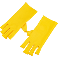 LOGO personnalisable Gants de manucure multicolores à haute élasticité résistants aux UV Design exposé aux doigts