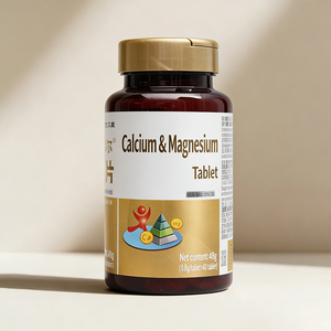 תוספי תזונה רבי מכר של סידן, מגנזיום, אבץ וויטמין <span class=keywords><strong>D</strong></span> לחיזוק המערכת החיסונית ולטיפוח עצמות למבוגרים - Product Image 1