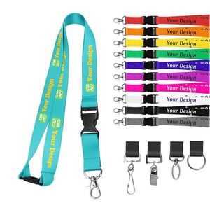 Personalized Neck Tool Printing Polyester <b>Lanyard</b> Silk Screen/Sublimation <b>Lanyards</b> With Logo Event <b>Lanyard</b> Advertising Gifts - Product Image 2