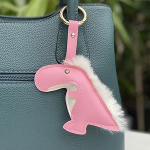 Expédition en 5 jours Porte-clés en cuir dinosaure pour sacs à main, sacs à dos et porte-clés - Pendentifs et breloques à motif animal de dessin animé - Product Image 3