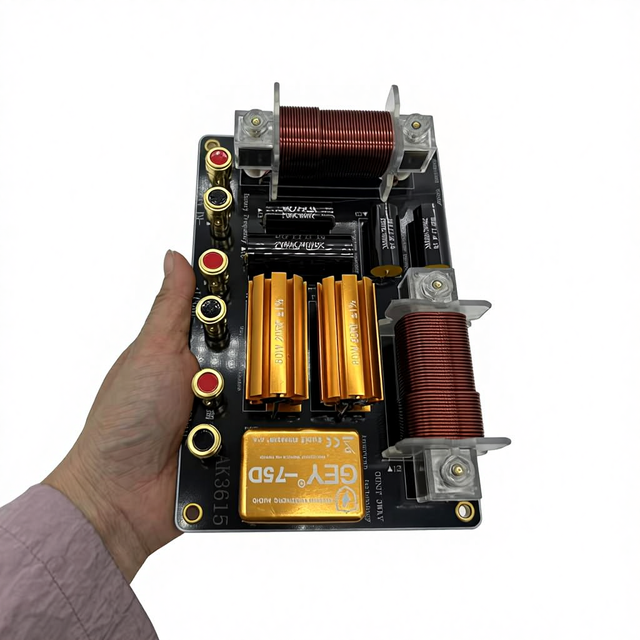 Rongxiang Passive 2-Way Crossover Network Speaker Box with Durable Copper and Metal Material 0-5W Output