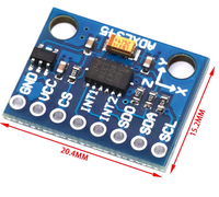 GY-291 ADXL345 Modul Sensor Kemiringan Akselerometer 3-Axis IIC/SPI - Presisi Tinggi untuk Proyek Drone Robotika Raspberry Pi