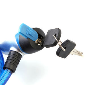 साइकिल एक्सेसरीज मोटरसाइकिल एक्सेसरीज सुपर क्वालिटी साइकिलिंग सुरक्षा एंटी चोरी बाइक स्टील केबल लॉक - Product Image 6