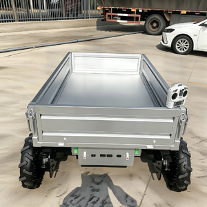 Nuovo Mini Dumper Elettrico Cingolato in Acciaio per Ogni Terreno, Veicolo da Trasporto Autonomo con 3 Anni di Garanzia per Uso Agricolo e Ristorazione - Product Image 2