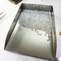 Pierres précieuses synthétiques de couleur AB 2 mm 3 mm 4 mm CZ Pierres en vrac 3A Zircone cubique pour la fabrication de colliers en zircone cubique