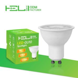 Bombilla LED <span class=keywords><strong>GU10</strong></span> Regulable 110-130V, 4W/6W/7W Reemplaza Halógena de <span class=keywords><strong>50W</strong></span>, 38 °   Lámpara de foco, alto CRI 80, certificación UL, paquete de X unidades - Product Image 3