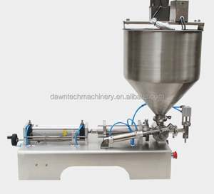 เครื่องบรรจุของเหลวแบบแนวนอนพร้อมฟังก์ชั่นกวน สำหรับครีมกึ่งข้น น้ำผลไม้ นม น้ำผึ้ง ช็อกโกแลต ซอสพริก ซอสกุ้ง - Product Image 2