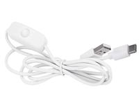 Cable de extensión de interruptor USB CE ROHS Cable de extensión USB con cable controlador de interruptor de encendido/apagado para tiras LED