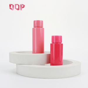 50ml Medicine Grade Eco-Friendly Recyclable <b>Pink</b> Empty Packaging Plastic PET Medicine Vitamin Pill Capsule <b>Bottle</b> With Cap - Product Image 1