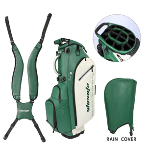 Bolsa <span class=keywords><strong>de</strong></span> <span class=keywords><strong>Golf</strong></span> con Soporte, Diseño Nuevo, para Hombre y Mujer, <span class=keywords><strong>de</strong></span> Cuero PU Impermeable y Duradero, con 6 Divisores, Venta Directa <span class=keywords><strong>de</strong></span> Fábrica, Precio al por Mayor, OEM - Product Image 5