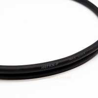 Câble H07RN-F 3 conducteurs gainé, âme en cuivre nu, 1,5 mm², cordon d'alimentation 3 conducteurs, câble en caoutchouc noir, rallonge