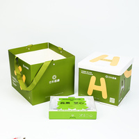Boîte à gâteau multi-tailles, impression couleur, emballage en carton personnalisé OEM ODM pour boulangerie, vente en gros