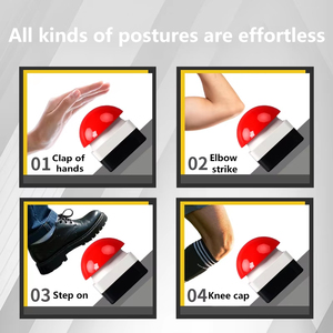 Wholesale Hand Clapping Foot Switch Emergency Stop Start Big Mushroom Head Button Self-locking Reset Limit Switches FAK-R/KC1 FA - Product Image 4