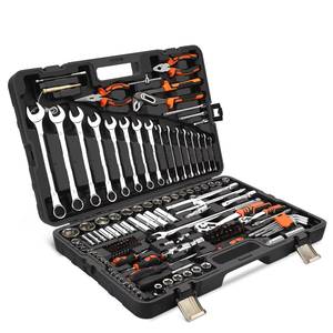 Nouvel ensemble d'outils Steeltreks : Kit de réparation pour véhicules utilitaires, haute qualité, 151 pièces, jeu de clés à douilles et clés à cliquet Allen S2, boîte à outils - Product Image 2