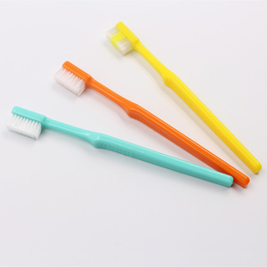 Custom Colored Soft Bristle Toothbrush Mc084 Adult Manual Toothbrush Clean Function - Product Image 3