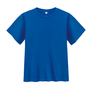 하이 퀄리티 오버사이즈 코튼 티셔츠 기본 빈 3D 디자인 파리 스타일 수입 원단 남성용 티셔츠 - Product Image 1