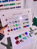 JIAOYANSHE Kit de 20 Gels UV Effet Œil de Chat Sans Odeur Résine Curable Nail Art OEM/ODM Disponible Vente en Gros