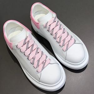 Chaussures décontractées en cuir véritable tendance, élégantes et magnifiques, couleur rose, pour femmes, légères, antidérapantes, pour toutes les saisons - Product Image 5