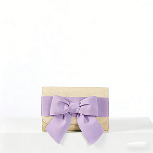 Pochette de soirée pour femme avec double fermeture magnétique, magnifique design, nœud en ruban, sacs à main de soirée - Product Image 6