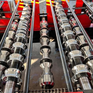 Stainless Steel Double-layer Roof <b>Tile</b> Manufacturing Equipment Double-layer <b>Tile</b> Pressing Machine - Product Image 2