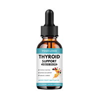 Gouttes de supplément thyroïdien de qualité industrielle : Antioxydant, stimulant de la santé, favorisant l'énergie et le métabolisme, pour une thyroïde saine
