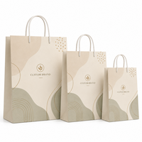 Sac de shopping en papier kraft écologique personnalisé, imprimé, imperméable, avec fermeture magnétique, votre propre logo, recyclable, carton brun, vente au détail
