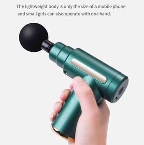 IStapromo Gifts High Quality Portable Mini Rechargeable Fascia <b>Gun</b> Hand <b>Massage</b> Tool Brush Motor 4 <b>Massage</b> Heads Battery for Bod - Product Image 5