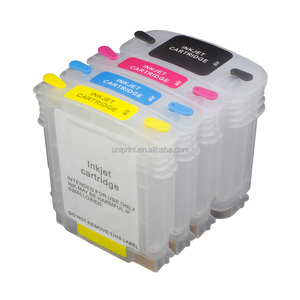 Cartouches d'encre rechargeables n° 82 11 compatibles avec <span class=keywords><strong>HP</strong></span> <span class=keywords><strong>DesignJet</strong></span> <span class=keywords><strong>111</strong></span> 111r A565A C4836 C4837 C4838 avec puce - Product Image 4