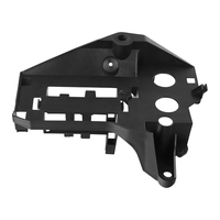Support de phare latéral avec protection de batterie, boîte de batterie côté gauche, compatible avec Yamaha Tmax530 Tmax560 2017-2021, noir, pour moto