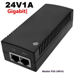 Módulo de fuente de alimentación Gigabit POE de nueva condición 24V1A adaptador de teléfono <span class=keywords><strong>IP</strong></span> de puente AP inalámbrico con conectores de adaptadores de protección OTP - Product Image 2