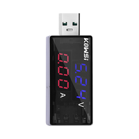 KWS-11VA USB Tester DC 4-30V Voltmeter Digital 6.5A Pengukur Tegangan Arus Ammeter Detektor Daya Ponsel Penguji Kapasitas Baterai