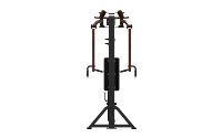 Machine de musculation professionnelle double fonction PEC FLY/REAR DELT pour équipement intensif