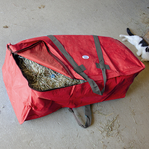 Free Sample Wholesale Factory Custom Large Water-resistant Heavy Duty Oxford Polyester 50x20x40cm Slow <b>Feeder</b> <b>Hay</b> Bale Horses - Product Image 6