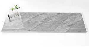 120x47 الظلام رمادي الرخام تصميم بلاط مزجج الأصلي حافة الدرج بلاط - Product Image 4