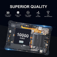 Tablette industrielle Android 10 COMPT 10,1 pouces, robuste, résistante à la poussière, à l'eau et aux chocs, IP67, neuve, originale
