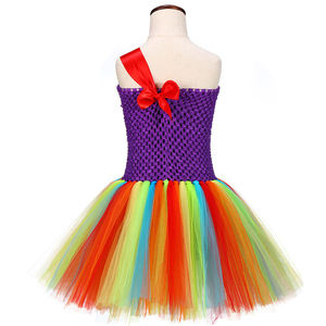 Tutus de Unicornio Arcoíris en Oferta <span class=keywords><strong>para</strong></span> Niñas <span class=keywords><strong>con</strong></span> Flores Coloridas y Cinta, <span class=keywords><strong>Disfraces</strong></span> de Princesa <span class=keywords><strong>para</strong></span> Cumpleaños, Halloween, <span class=keywords><strong>Carnaval</strong></span> y Fiestas - Product Image 4