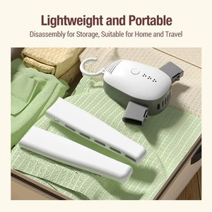 <span class=keywords><strong>Séchoir</strong></span> <span class=keywords><strong>à</strong></span> <span class=keywords><strong>linge</strong></span> électrique automatique pliable portable avec sécheuse intégrée pour usage domestique et voyage - Product Image 5