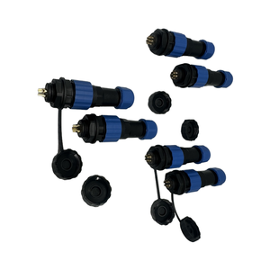 Connettore Aeronautico SP16 2-8 Pin in Ottone e Nylon, Connessione a Vite, Spina Maschio e Femmina, Scatola di Giunzione Impermeabile IP68 - Product Image 5