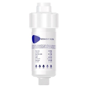 Cartouche filtrante à sédiments 5 microns 8 Lpm pré-filtre pour purificateur d'eau et robinet - Product Image 1