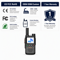 KENEARD KE-996 4G LTE PoC Walkie Talkie Dual SIM Push Talk 3000mAh 150 Jam Siaga 300 Grup Pengguna Radio Saluran Cuaca >50km